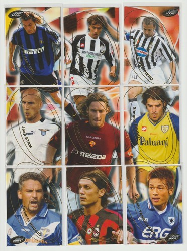 2003 panini calcio - panini, cards