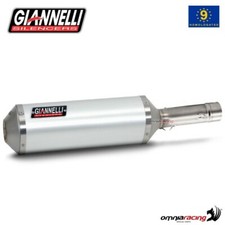Scarico Giannelli per Aprilia SRV850 2012/2016 Ipersport in alluminio omologato