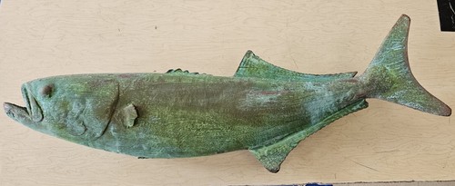 Trout fish plaque decoration - plaque,