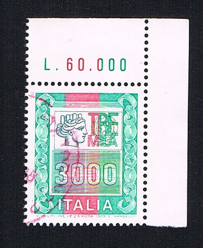 Italia francobollo alti - italia, 1