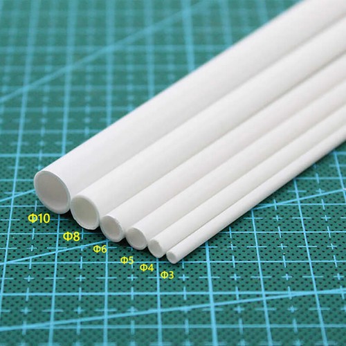 Tubo tondo plastica stirene - tubo,