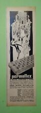 Pubblicita'Advertising Originale Vintage PERMAFLEX materasso a molle 1955 (A27)