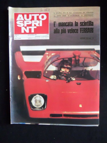 Autosprint 1970 as1 - 1970, [as1]