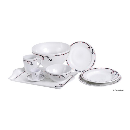 Osculati set piatti piani - osculati,
