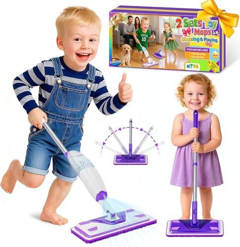 Set scopa giocattolo - 2, per