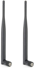 Antenna WIFI Dual-Band 2Pcs, Antenna per Router Ad Alto Guadagno 6DBI, Connettor