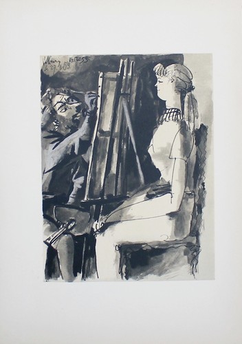 Picasso estampe - picasso, (d'après),