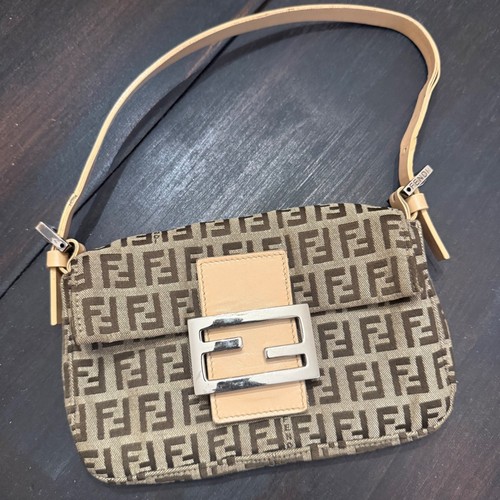 Borsa baguette vintage fendi - borsa,