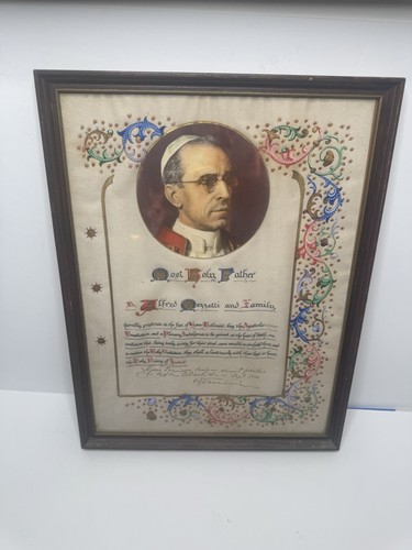 Papa pio xii - xii, benedizione
