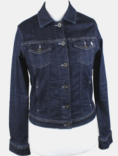 Giacca jeans blu stretch - di, blu,