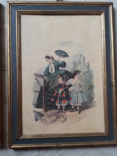 Quadro stampe antiche legno - quadro,
