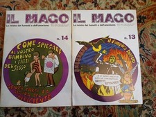 Il Mago 13 + 14 La rivista dei fumetti e dell'umorismo Mondadori Italiani 1973