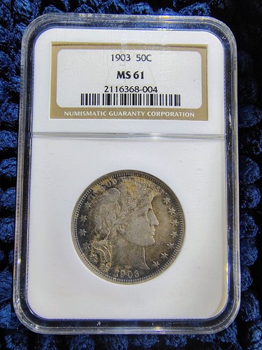 Mezzo dollaro barbiere 1903 - mezzo,