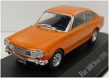FIAT 1600 SPORT - ARANCIONE - 1970 - MODELLINO AUTO - SCALA 1:43