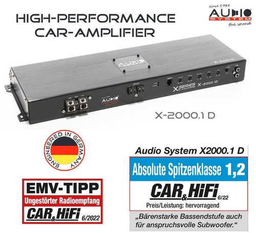 Audio system 2000 1d - audio,