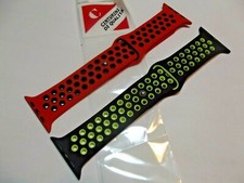 CINTURINO SILICONE COMPATIBILE PER APPLE WATCH 42 44 MM di qualità