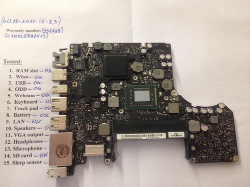 Scheda logica macbook - logica,