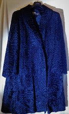 Cappotto astrakan pregiato nero boutique bel regalo di natale occasione