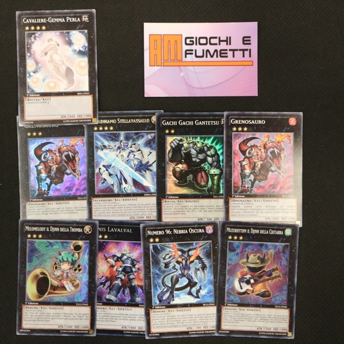 Lotto carte xyz - xyz, rara