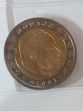 Monaco Moneta in Euro da 2 Euro 2001 FDC Principe Ranieri Rara