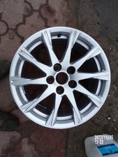 1 cerchio in lega 17 pollici 7,5" 5x112 38ET argento lucido 8W0601025C Audi A4 B9 Rim Wheel