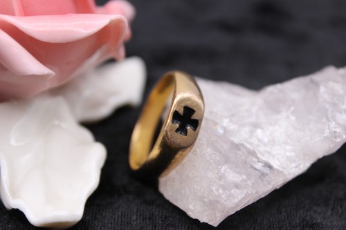 Anello sigillo tedesco - , prima