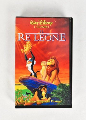 Videocassetta vhs leone - videocassetta, re