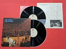 NM! 2LP Gatefold + Inserto DEEP PURPLE - LIVE IN JAPAN Stampa Giapponese 1979