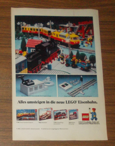 Rara pubblicità lego trains - lego,
