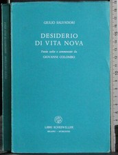 DESIDERIO DI VITA NOVA. GIULIO