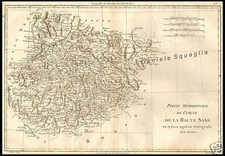 CARTA GEOGRAFICA ANTICA 1700