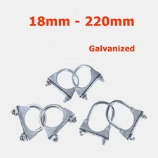 Morsetti per tubi di scarico