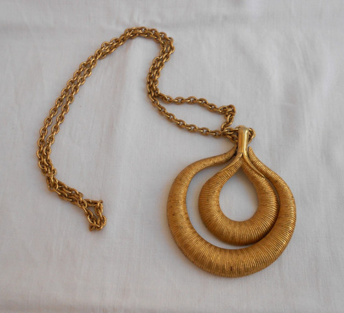 Collana trifari colore oro - trifari,