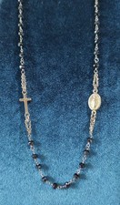 Collana Rosario Amen Argento