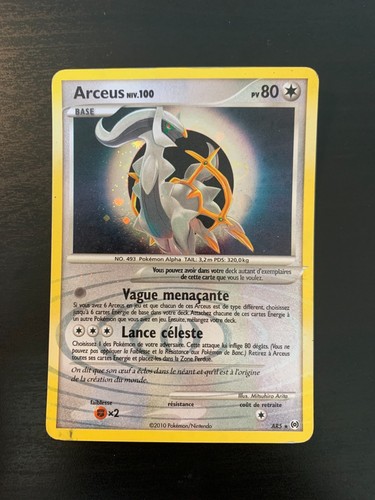 Carte pokémon arceus ar5 - pokémon,