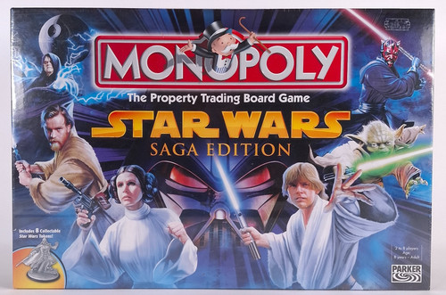 Monopoly star wars saga - wars,