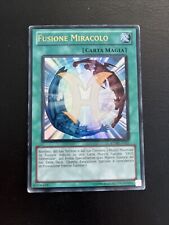 YU GI OH CARTA FUSIONE MIRACOLO ULTRA RARA RYMP-IT021 DECK CRV ULTIMATE EROE