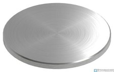 Piastra rotonda in acciaio