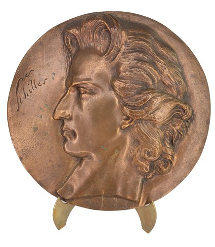 Antico medaglione bronzo - , del