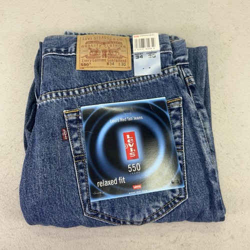 Jeans vintage levis 550 uomo - vintage,