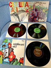 vinili 33 giri castellina pasi n 3 vinili-vol.8-vol.13-vol.14.