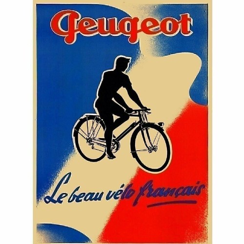 Poster bicicletta peugeot - poster,