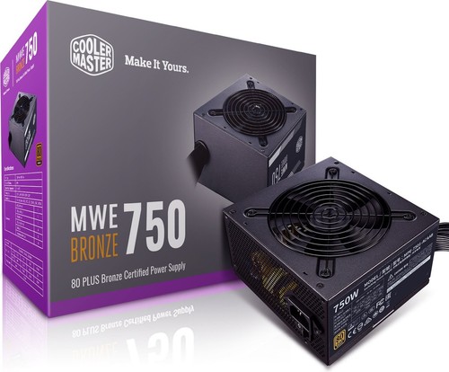 Cooler master mwe 750 bronze - cooler,