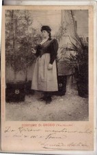  GROSIO SONDRIO   VIAGGIATA PRIMI 900  COSTUME  VALTELLINESI