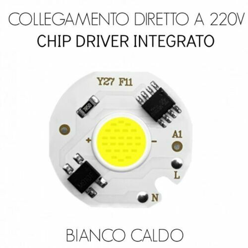 Chip led bianco caldo con - chip,