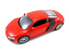 Audi R8 V10 in rosso modellino