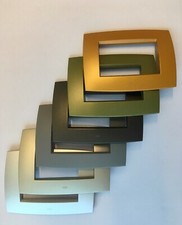 ABB Elos Placca 3 moduli 3M di Tecnopolimero Micalizzate con finitura satinata