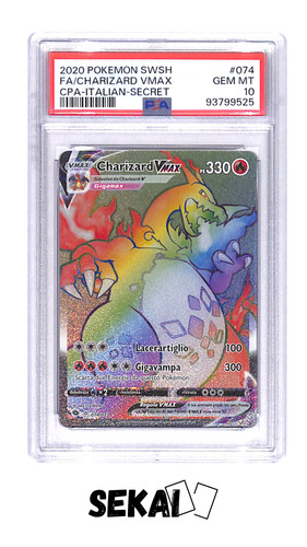 Pokemon charizard vmax 074 - charizard,