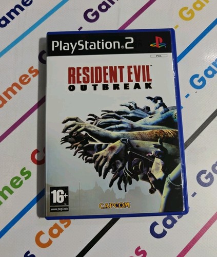 Ps2 resident evil outbreak - evil, pal