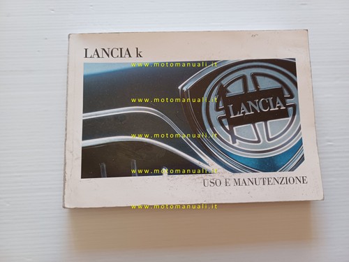 Lancia 1997 manuale uso - 1997,